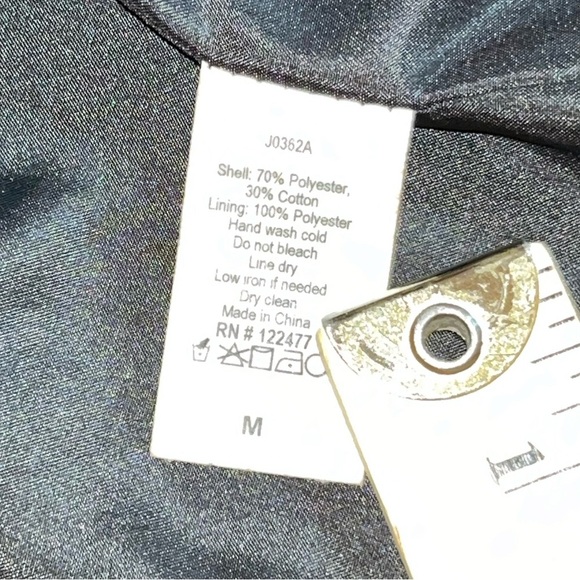 dRA blazer medium black Anthropologie business career wear prep Ivy League - Picture 9 of 9